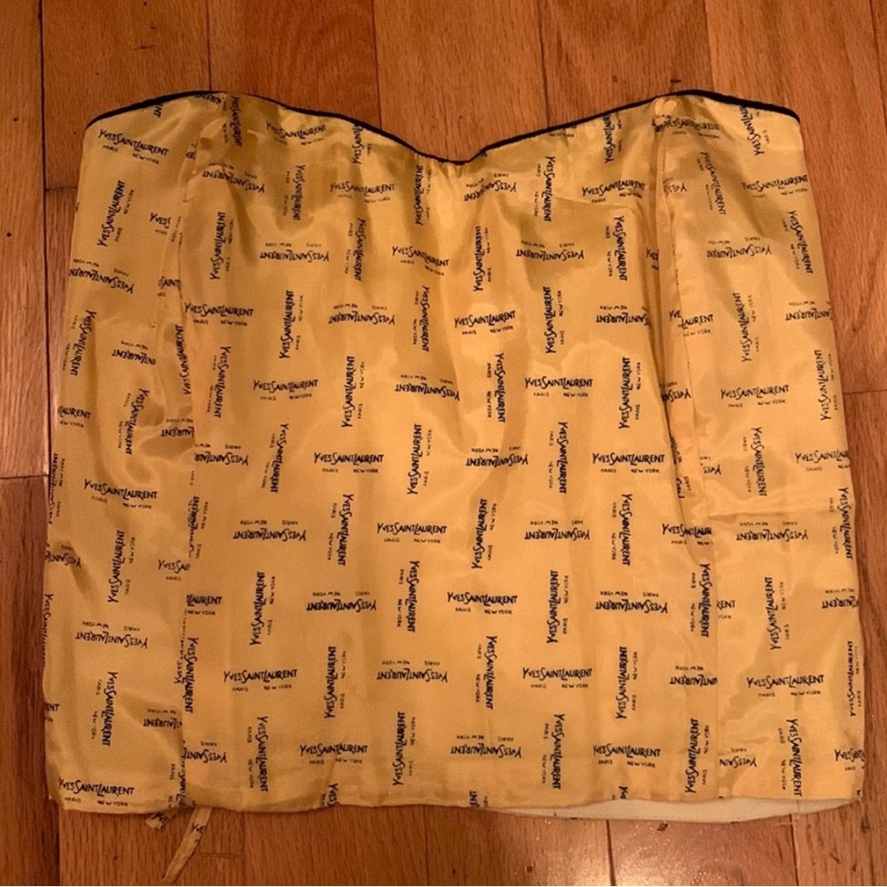 VINTAGE YSL FABRIC CORSET